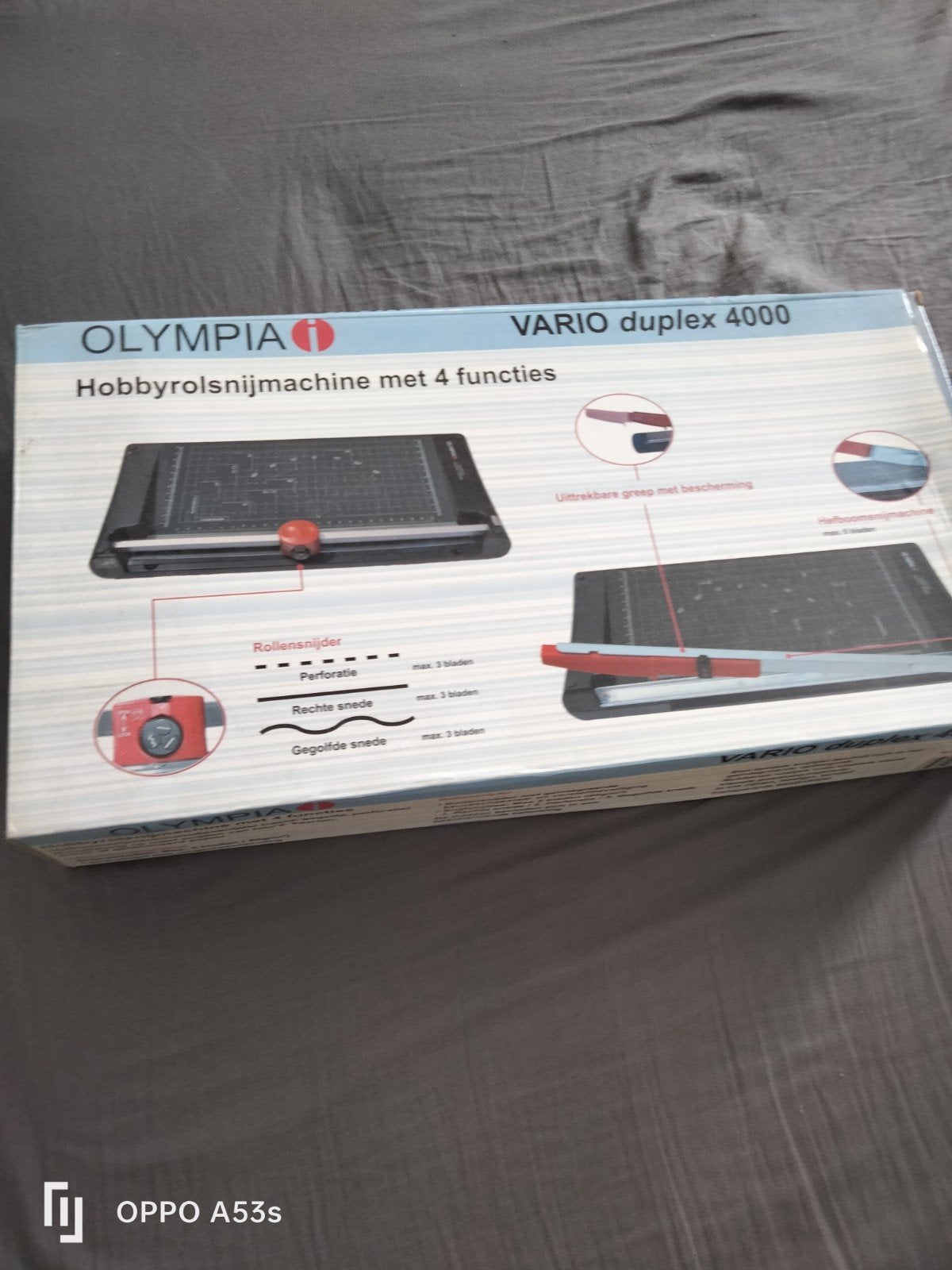 Olympia Vario Duplex 4000 Hobbyrolsnijmachine, Geschikt voor snijden, Gereedschap of Toebehoren, Nieuw, Ophalen of Verzenden