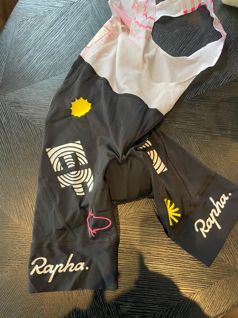 Rapha - Women’s EF Pro Special Edition Bib - XS, Fietsen en Brommers, Fietsaccessoires | Fietskleding, Zo goed als nieuw, Dames