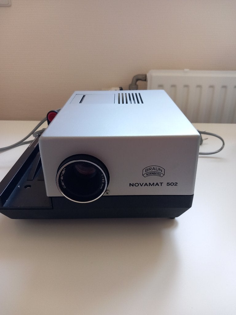 Diaprojector, Ophalen, Zo goed als nieuw