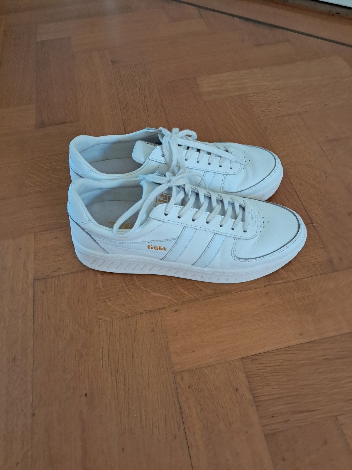 Gola Leren Sneakers Maat 39 - Zo goed als nieuw, Kleding | Dames, Goliath, Wit, Ophalen of Verzenden, Sneakers of Gympen
