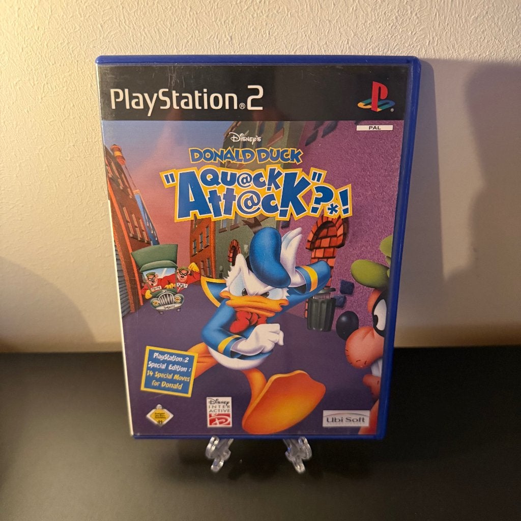 Te Koop: Disney's Donald Duck Quack Attack (PlayStation 2), Avontuur en Actie, Gebruikt, 1 speler, Eén computer