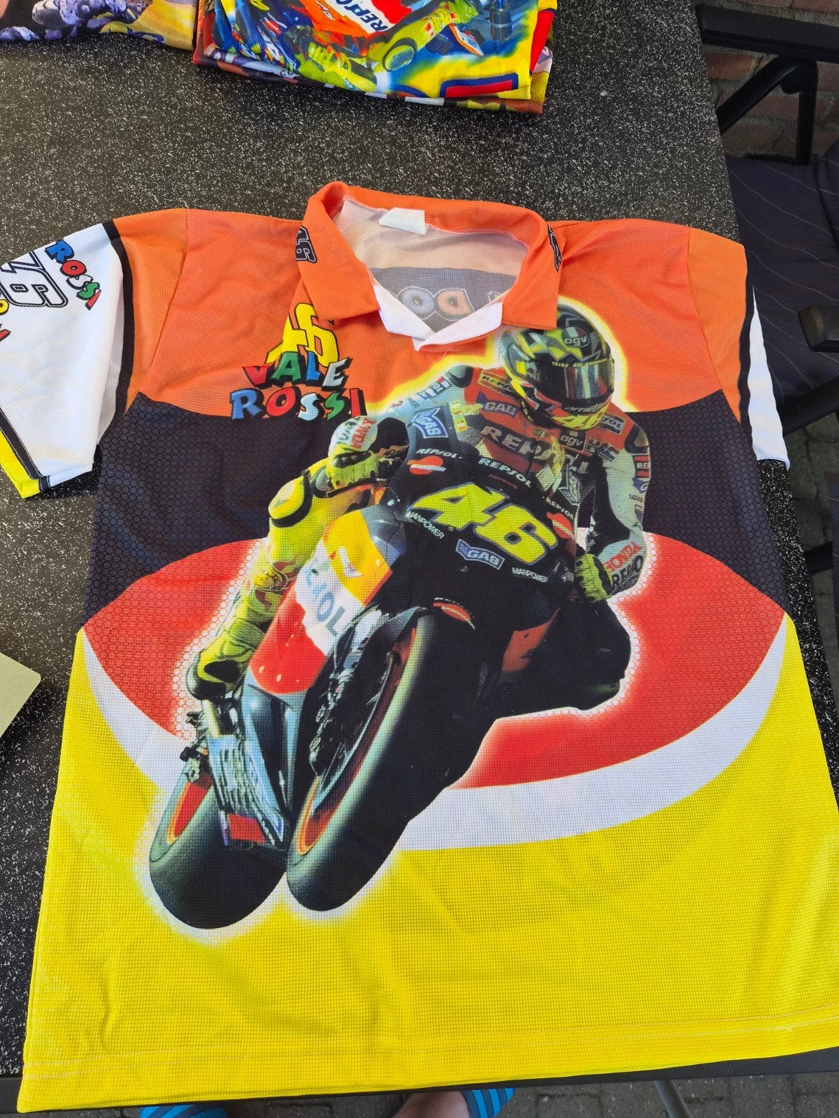 Valentino Rossi The Doctor 46 World Champion shirt, Onbekend, Meerkleurig, Overige maten, Ophalen of Verzenden