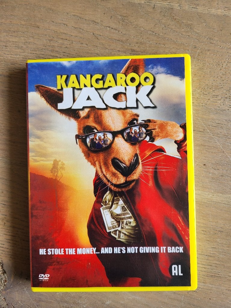 Kangaroo Jack DVD - Komedie Avontuur, Bonusmateriaal, Gebruikt, Alle leeftijden, Ophalen of Verzenden