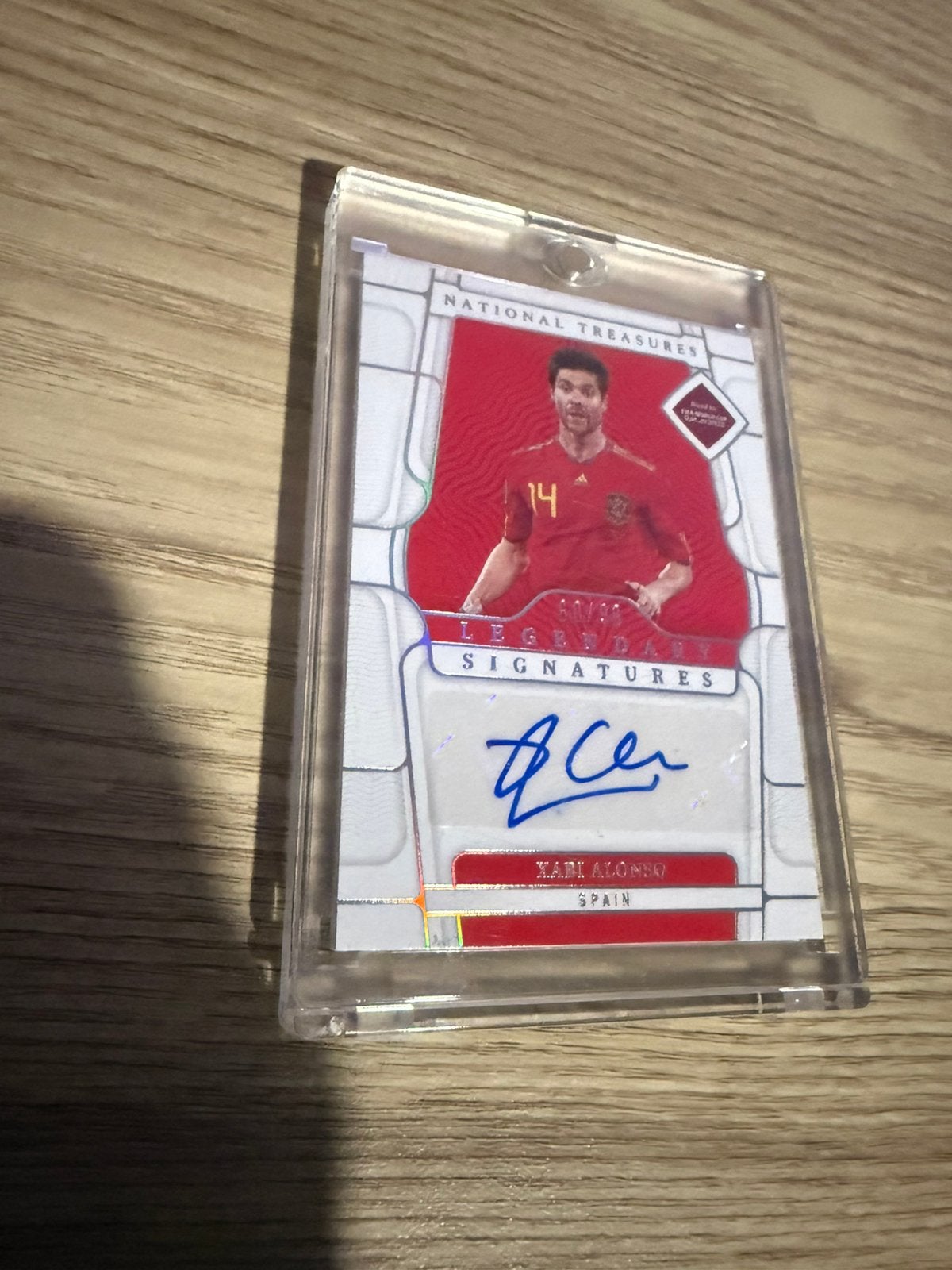 Panini Xabi Alonso 2022 voetbalkaart. Limited nr 60/99, Ophalen of Verzenden, Nieuw, Buitenlandse clubs, Poster, Plaatje of Sticker