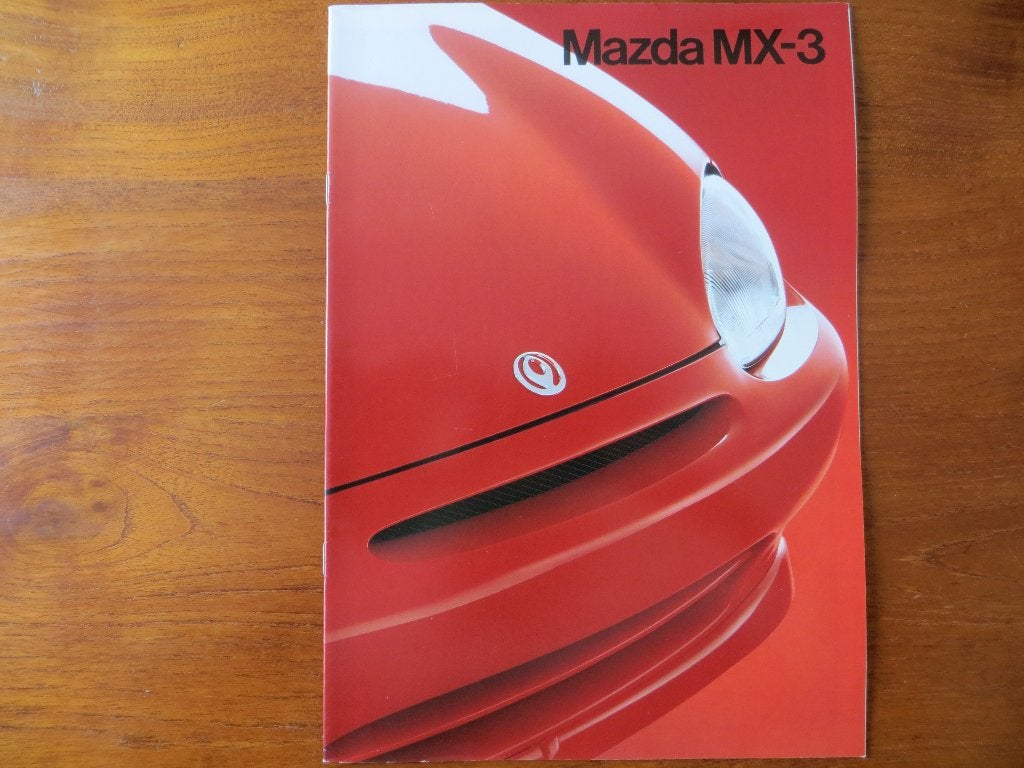 Mazda MX-3 (febr. 1994), Ophalen of Verzenden, Nieuw, Mazda