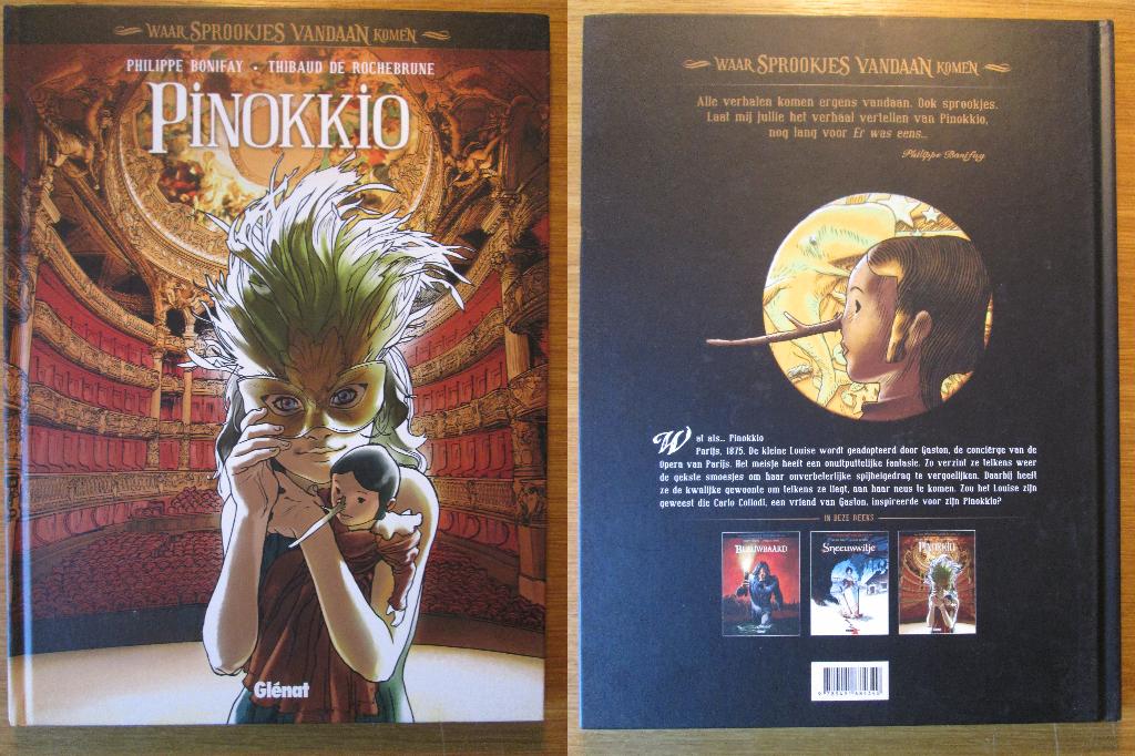 Waar sprookjes vandaan komen 3 - Pinokkio (HC), Boeken, Stripboeken, Eén stripboek, Ophalen of Verzenden, Zo goed als nieuw, Thibaud De Rochebrune