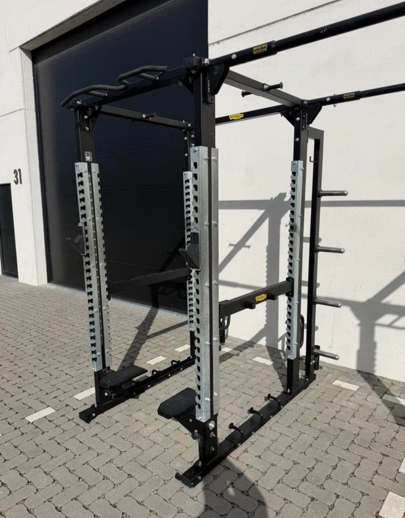 Technogym Dubbel Power rack Pure Strength, Sport en Fitness, Fitnessmaterialen, Ophalen, Zo goed als nieuw, Overige typen