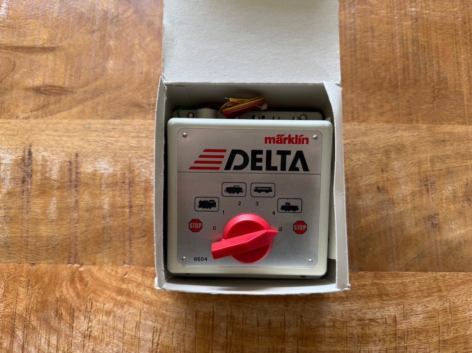 Marklin 6604 Delta Control unit als nieuw in Ovp, Hobby en Vrije tijd, Ophalen of Verzenden, Zo goed als nieuw, Märklin, Transformator of Voeding