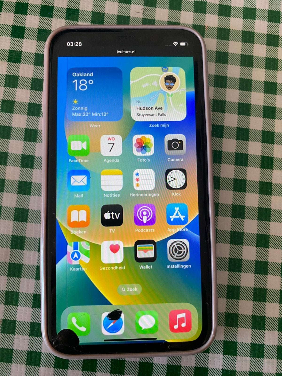 iPhone 11 zwart 128 gb, Ophalen, Zwart, IPhone 11, 76 %