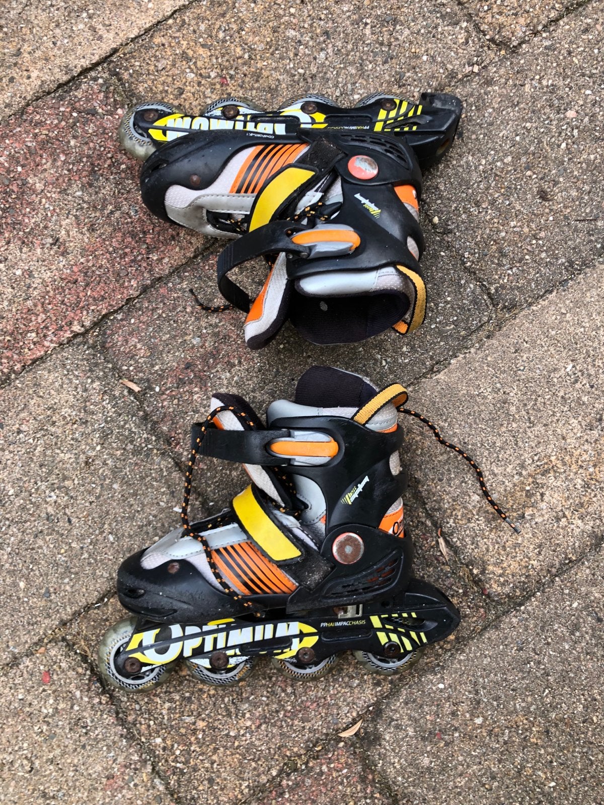Inline skates met bescherming - Maat 32-35, Kinderen, Inline skates 4 wielen, Ophalen, Overige merken