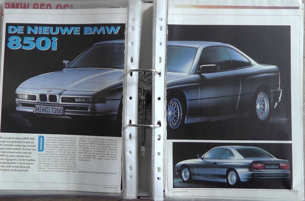 BMW 850i E31 ? eerst 19x autotest lezen, Ophalen, Gelezen, BMW