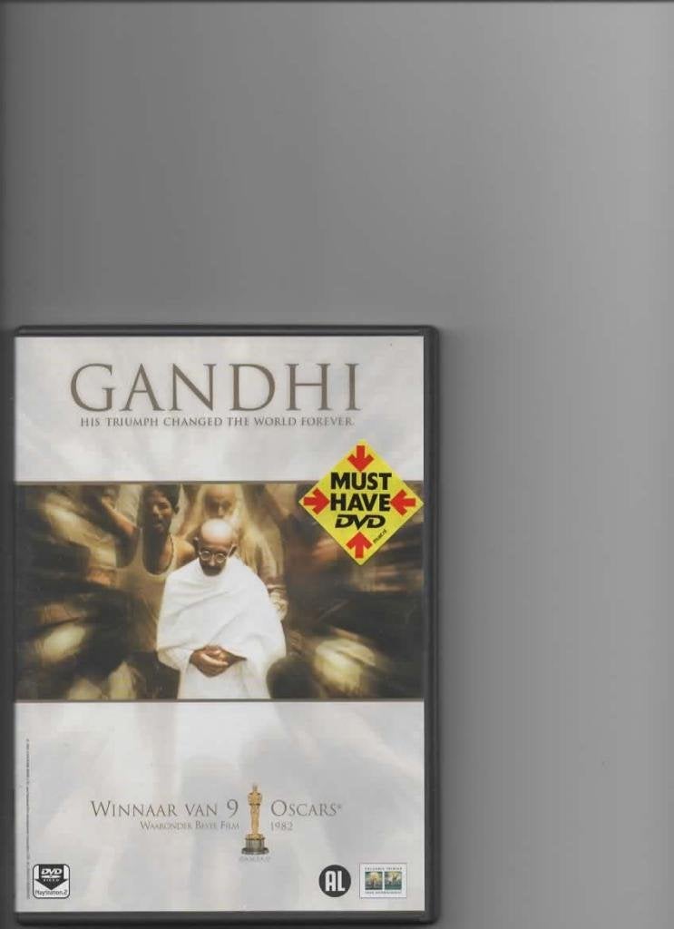 Gandhi (1982), Alle leeftijden, Ophalen of Verzenden, Zo goed als nieuw, Waargebeurd drama