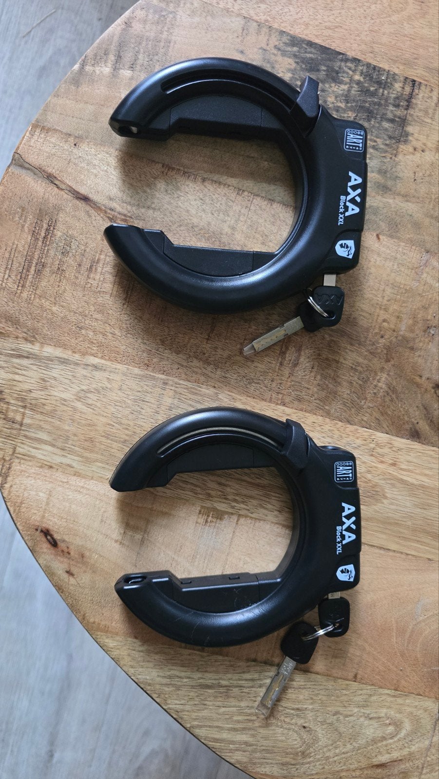 2z AXA Block XXL fietsslot met ART-keurmerk 10 euro per stuk, Ophalen, Zo goed als nieuw