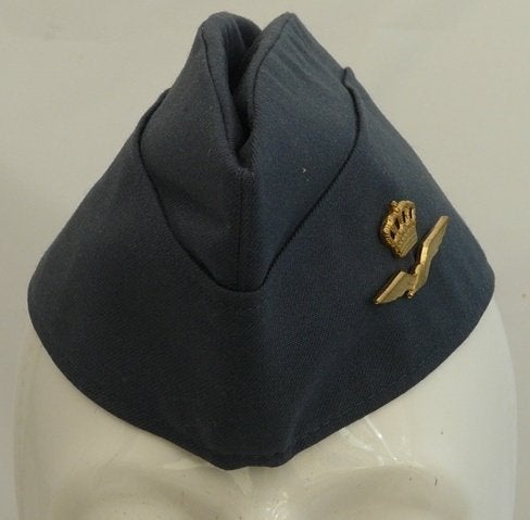 Schuitje / Veldmuts, Uniform DT, KLu, maat: 54, 1997.(Nr.1), Ophalen of Verzenden, Luchtmacht, Nederland, Kleding of Schoenen