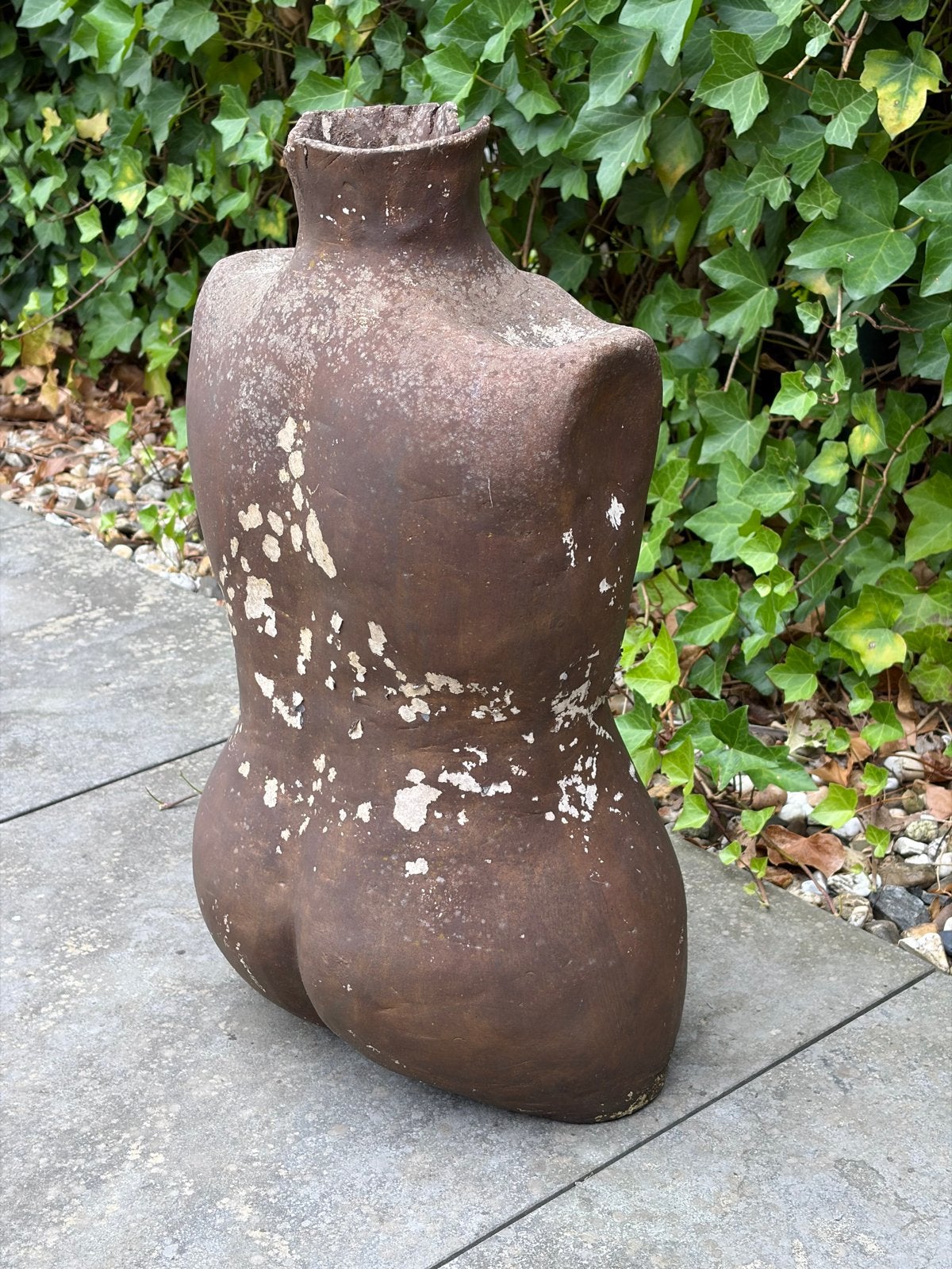 Vintage Buste Vrouwenlichaam - Decoratief Gips, Ophalen, Buste, 50 - 100 cm, Handgemaakt