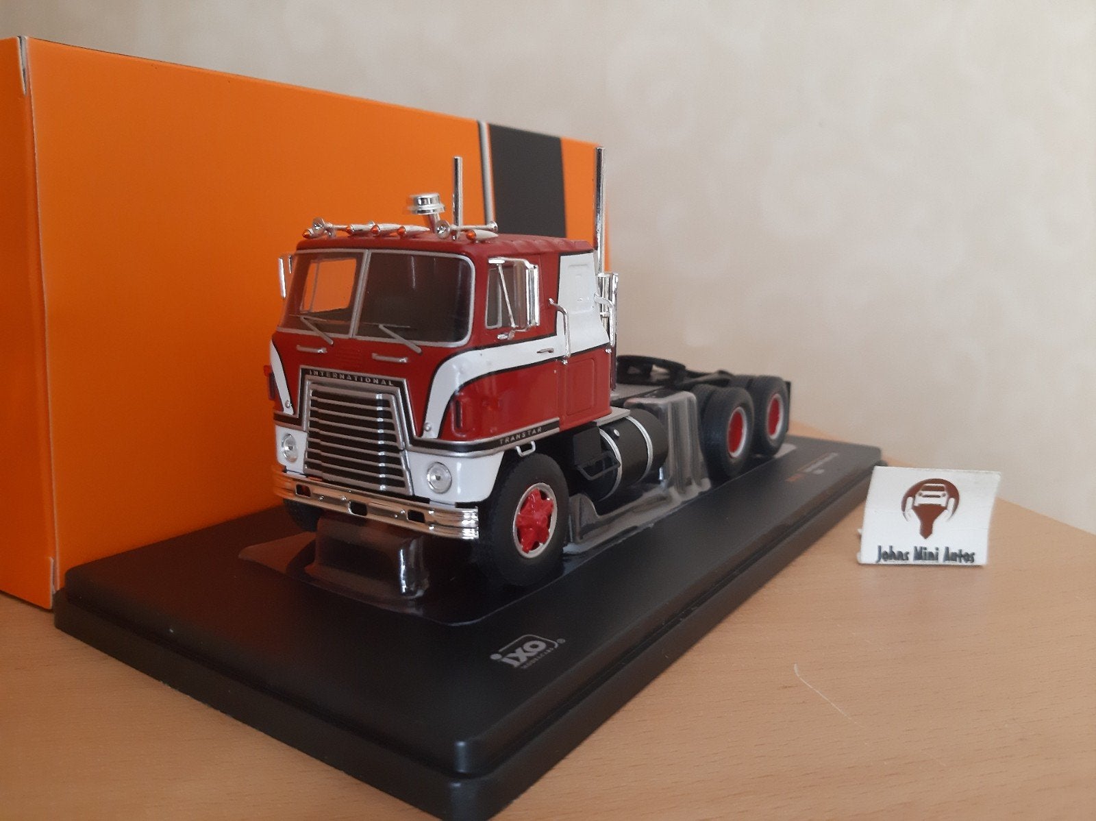 International Transtar COE 1976 Rood/Wit van IXO Trucks 1:43, Overige merken, Nieuw, IXO Trucks, Ophalen of Verzenden