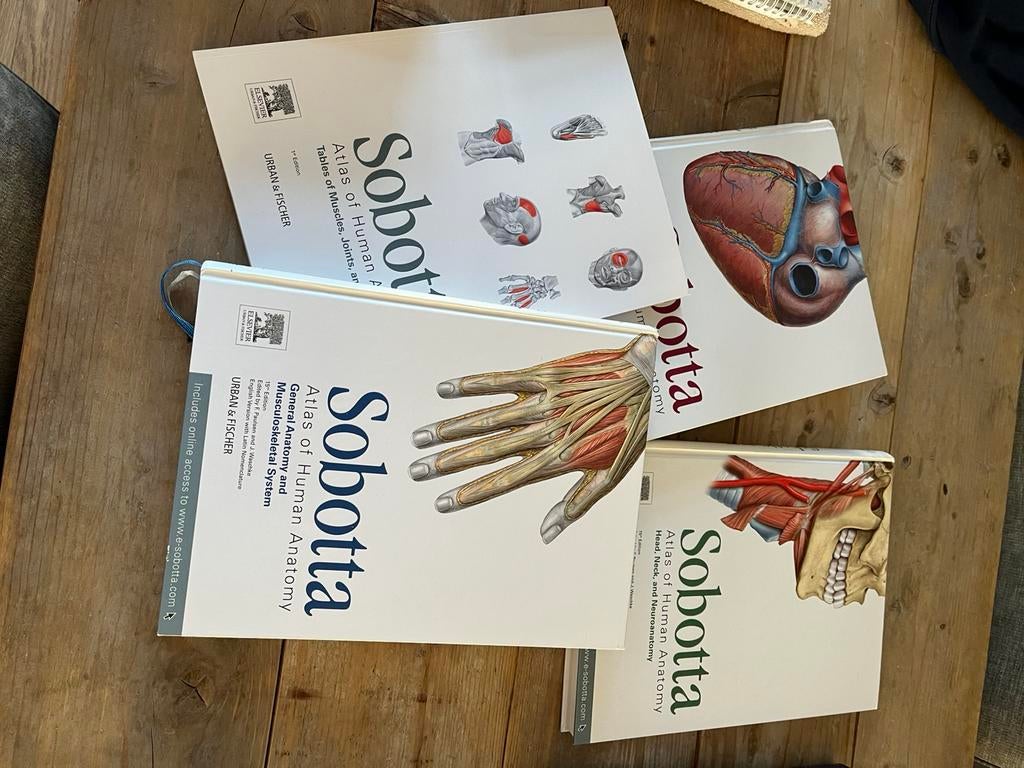 Sobotta 3 keer, Boeken, Ophalen, Zo goed als nieuw