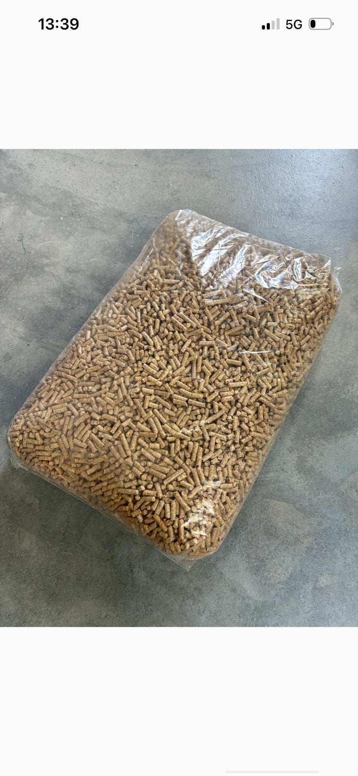 Houtpellets 10 kg, Ophalen, Zo goed als nieuw, Rechthoekig, Minder dan 50 cm