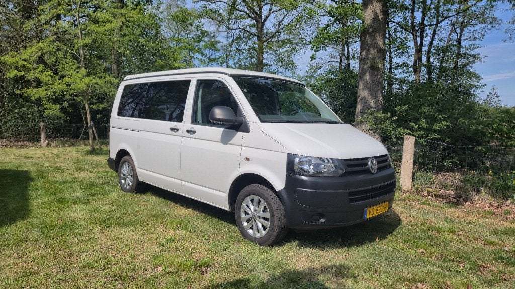 Volkswagen Transporter ombouw tot Camper - Reimo dak, Voorwielaandrijving, 4 cilinders, Volkswagen, Wit