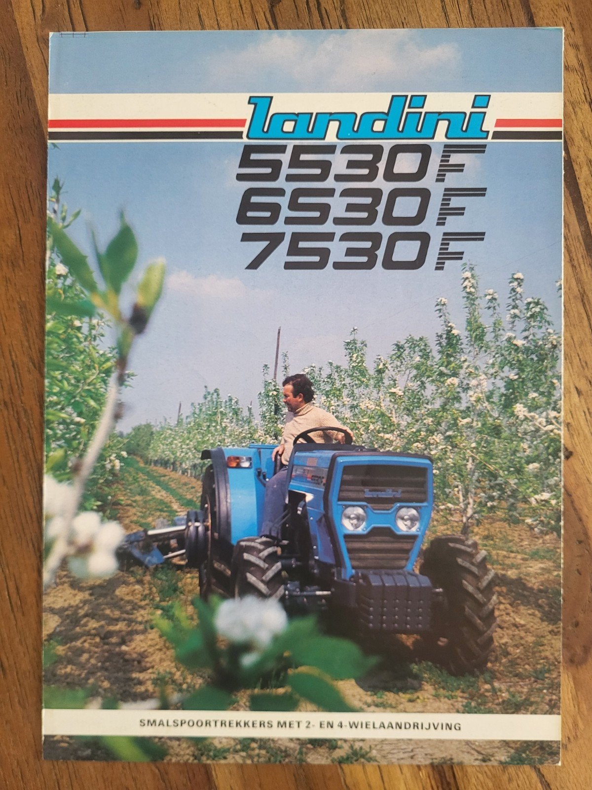 tractor folder Landini 5530 6530 7530, Ophalen of Verzenden, Zo goed als nieuw