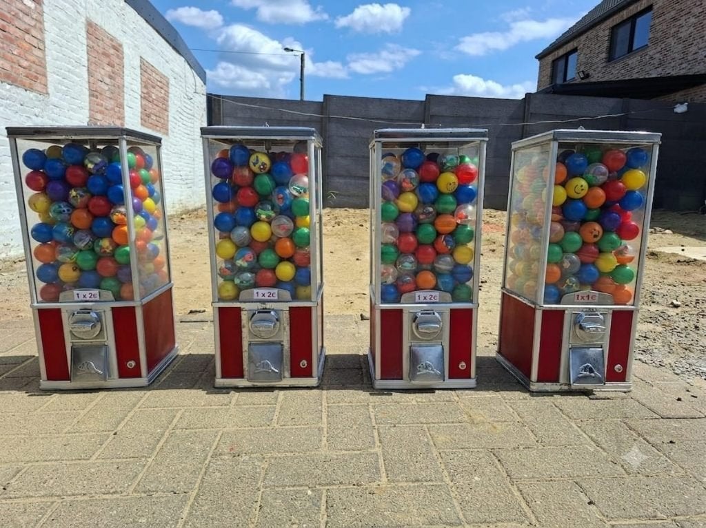 Beaver Capsule ballen automaat, Verzamelen, Ophalen of Verzenden, Gebruikt