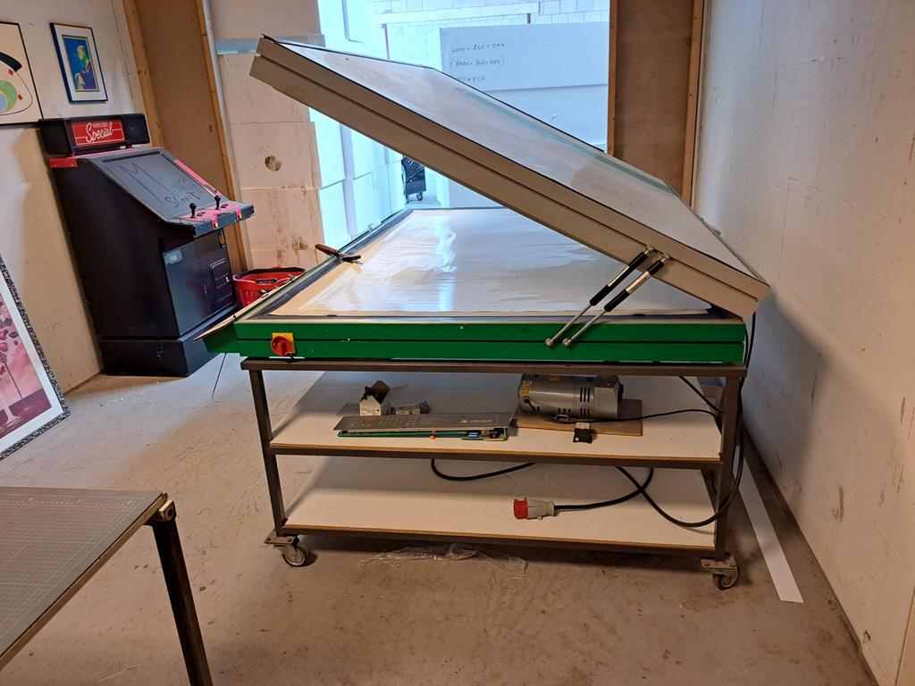Sallmetall Vacuüm Belichtingsunit - Zeefdruk & PCB, Ophalen