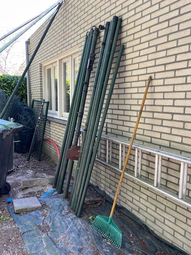 Hekwerk Gaashekwerk met Poort en Palen, Ophalen, Met poort, Gebruikt, Gaashekwerk