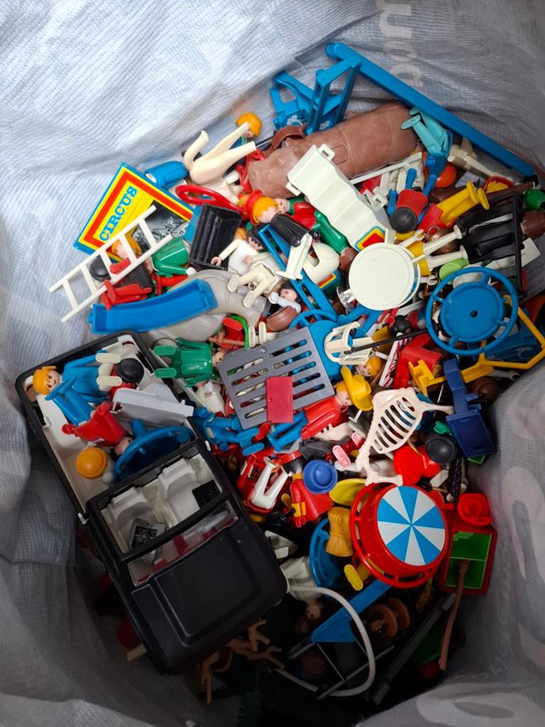 Grote partij vintage Playmobil - Ophalen heeft voorkeur, Ophalen of Verzenden, Gebruikt, Los playmobil