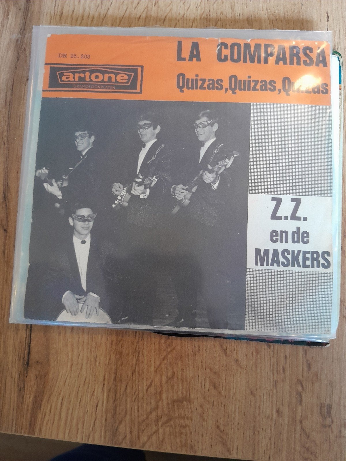 zz en ze maskers 7inch la comparsa, Ophalen of Verzenden, Zo goed als nieuw, Pop