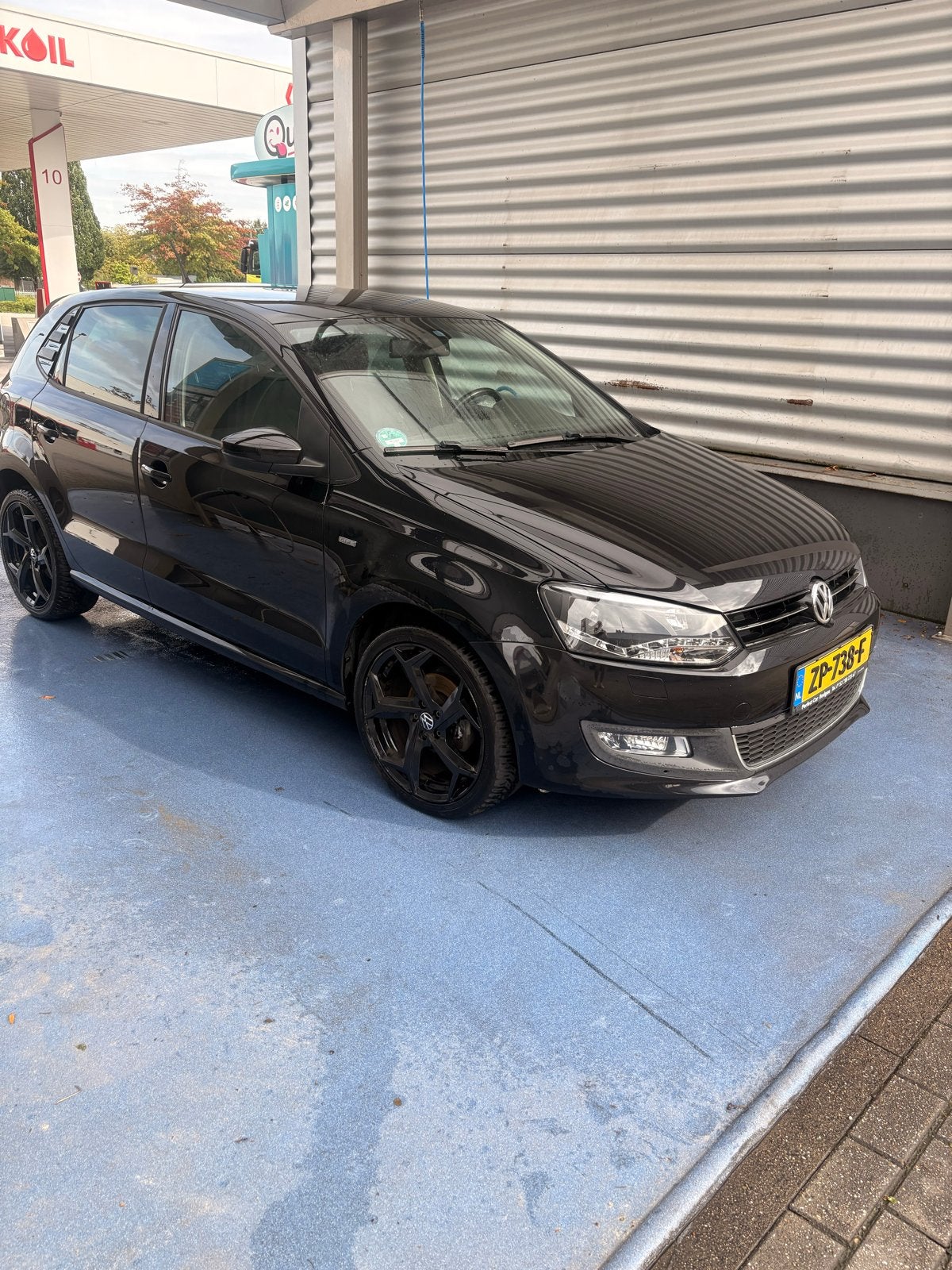 Volkswagen Polo 1.6 TDI 66KW 2014 Zwart|5-deurs, Auto's, Voorwielaandrijving, 1057 kg, 4 cilinders, Zwart