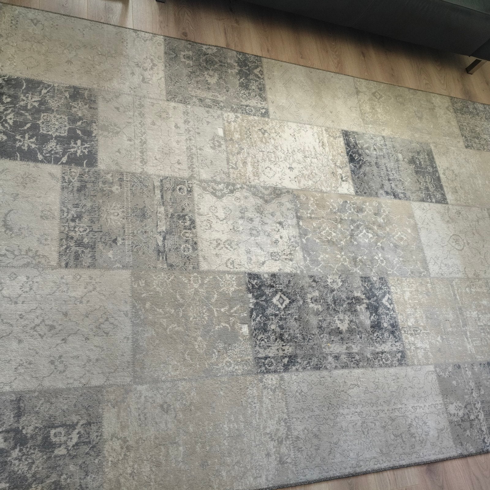 Vloerkleed 290x200 cm - Zo goed als nieuw, Ophalen, 200 cm of meer, 200 cm of meer, Grijs