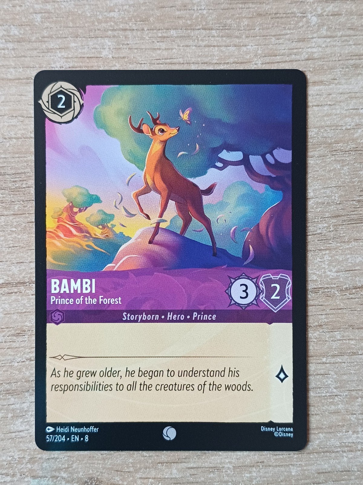 bambi 57/204, Ophalen of Verzenden, Nieuw, Losse kaart