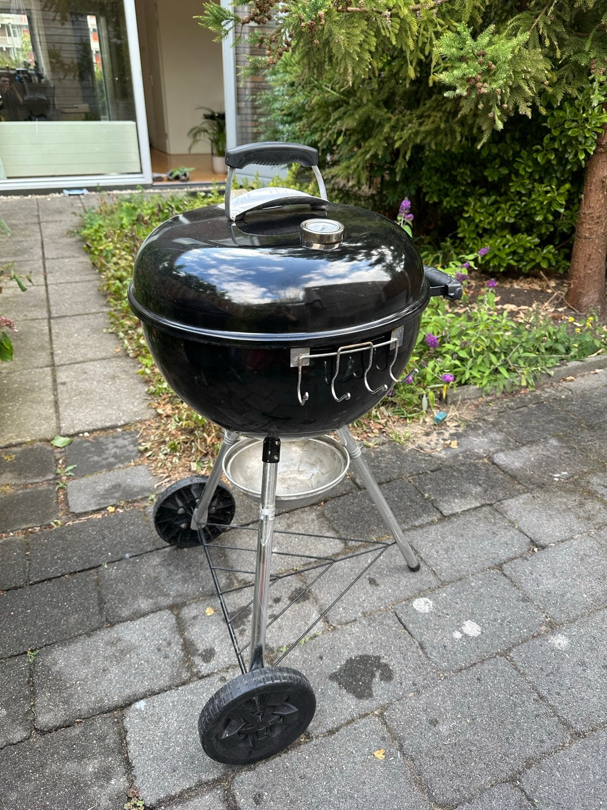 Weber Original Kettle E-4710 47 cm met accessoires, Ophalen, Gebruikt