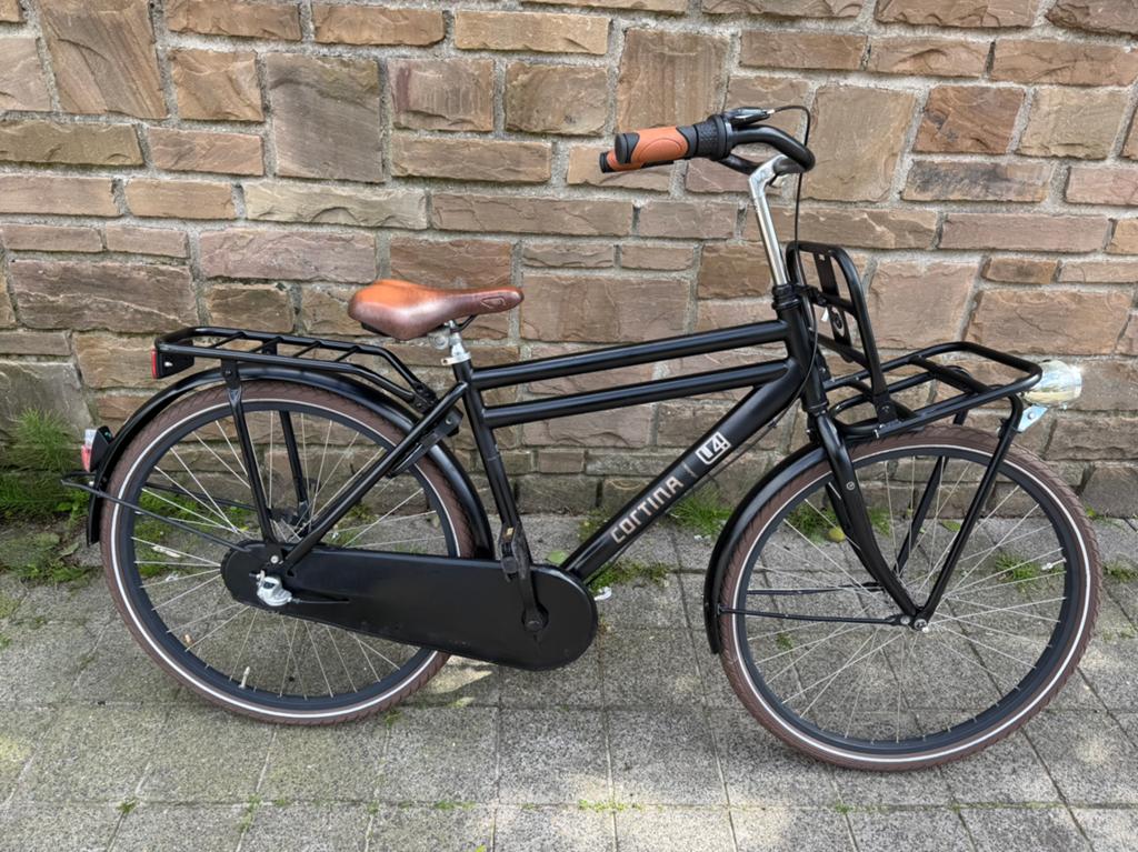 Cortina U4 26 inch, Fietsen en Brommers, Fietsen | Jongens, Terugtraprem, Gebruikt, Versnellingen, Ophalen