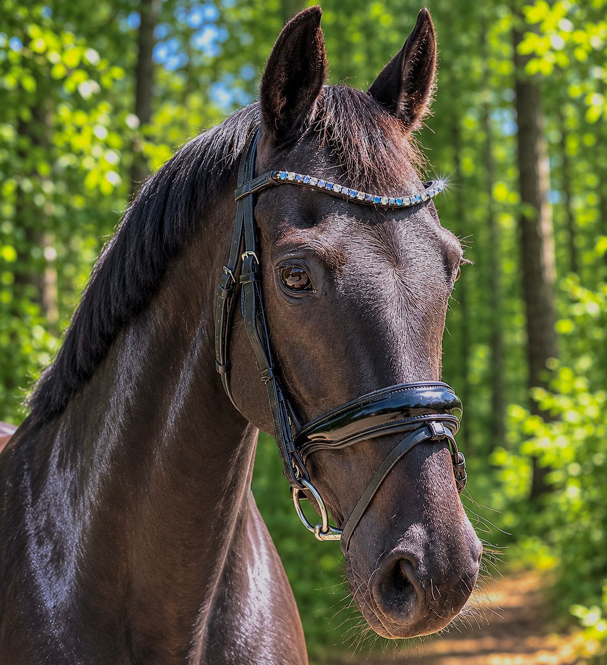 Knappe merrie, Merrie, Met stamboom, Dressuurpaard, L