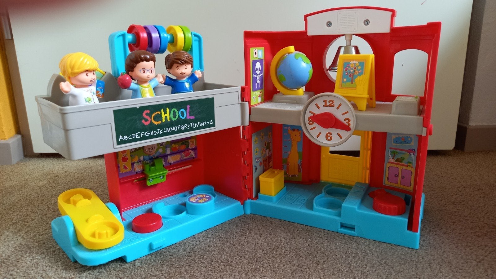 Fisher Price schooltje, Kinderen en Baby's, Speelgoed | Fisher-Price, Ophalen, Speelset, Met geluid