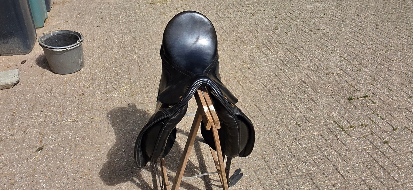 dressuurzadel flexquality 17.5 inch 55 cm lengte, Ophalen of Verzenden, Dressuur