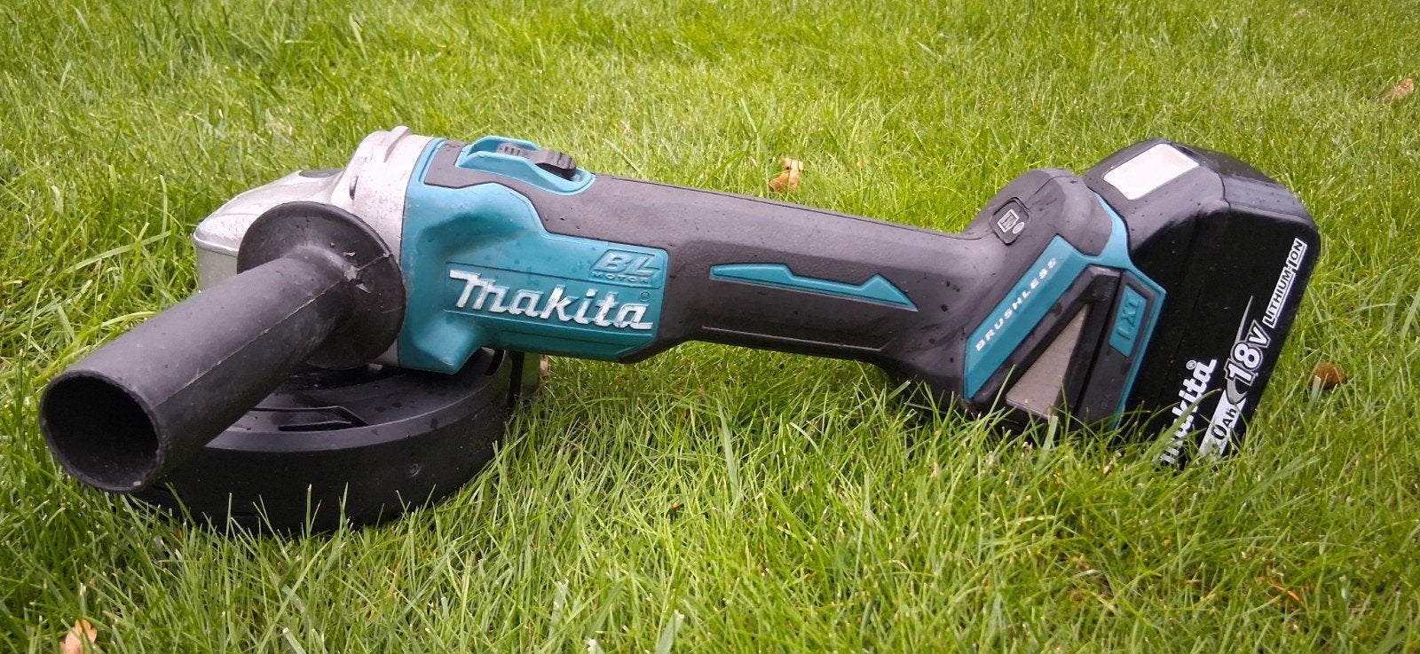 Makita DGA504 18V Brushless haakse slijper – BODY ONLY, Ophalen of Verzenden, Minder dan 700 watt, Haakse handslijpmachine