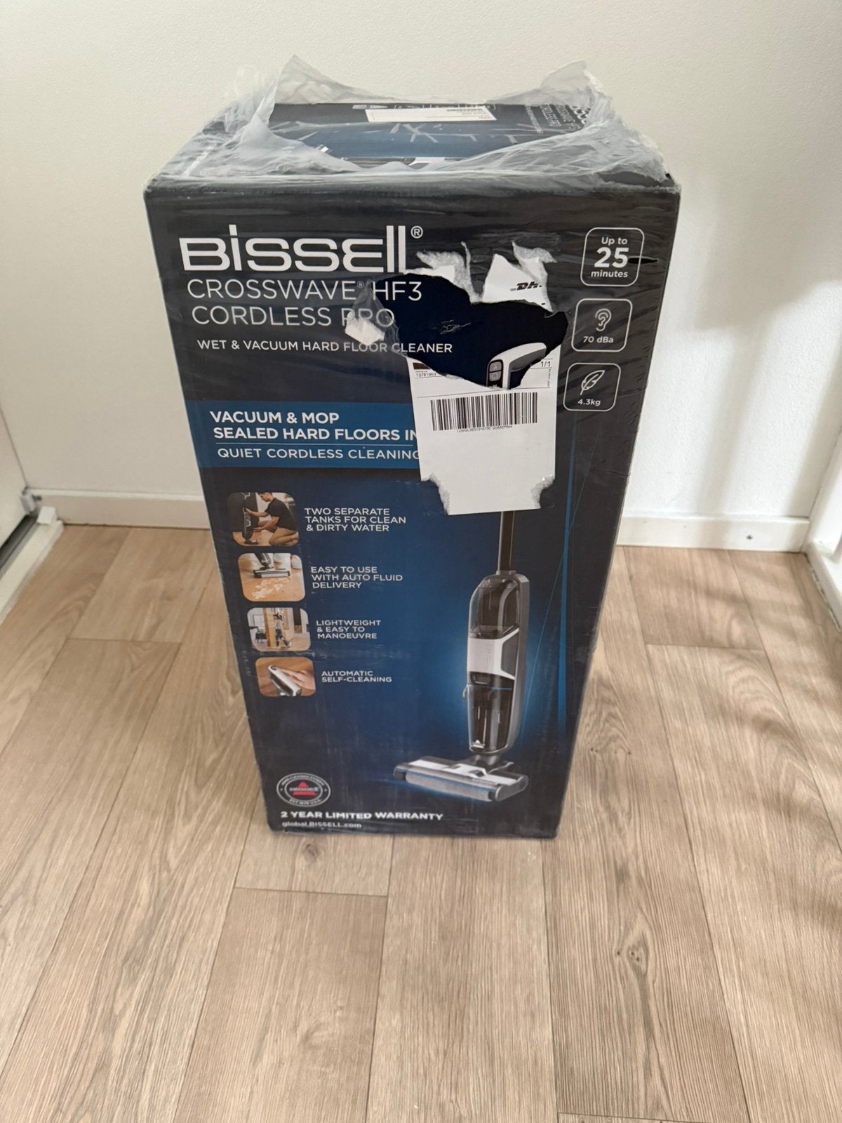 De BISSELL CrossWave HF3 Cordless Pro, Huis en Inrichting, Ophalen, Mop of Dweil