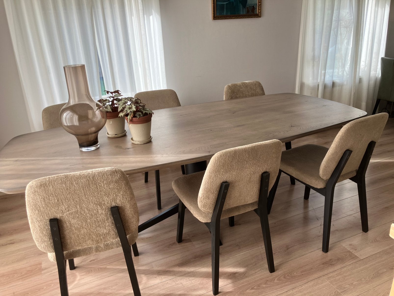 6 Gebruikte eetkamerstoelen, Ophalen, Zo goed als nieuw