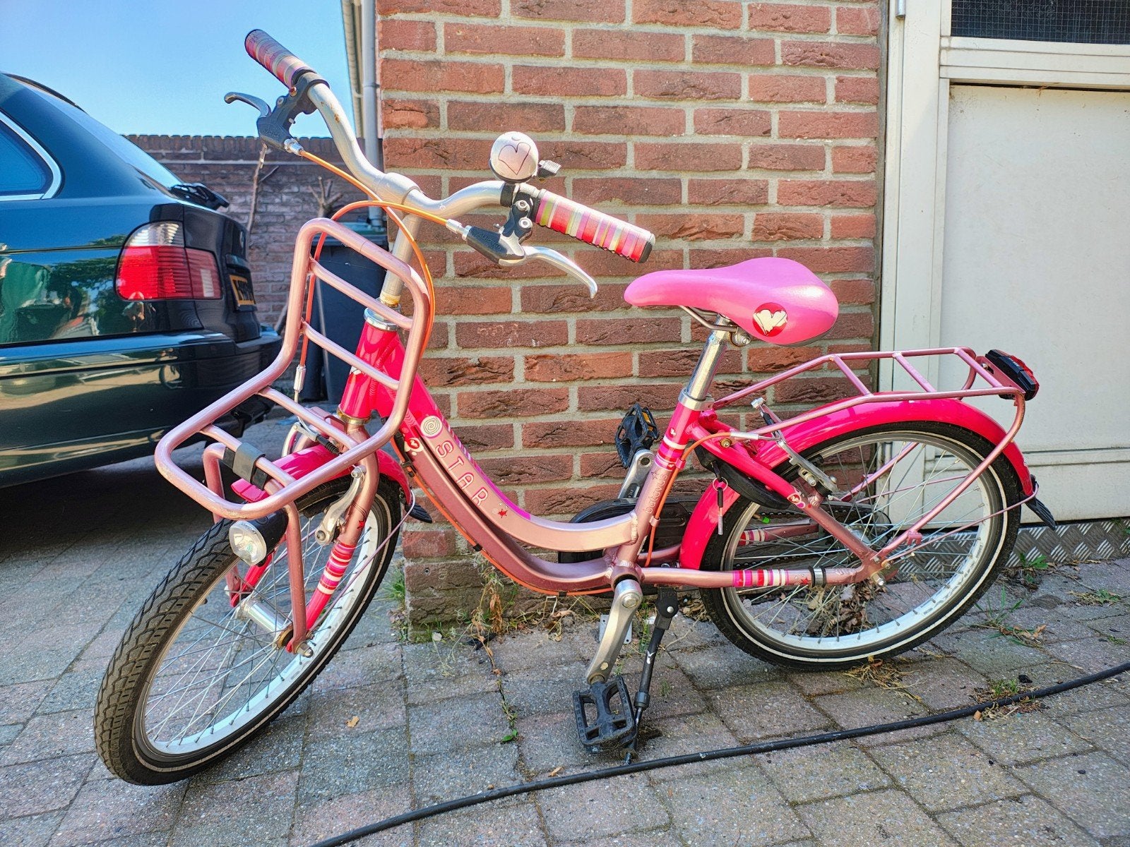 Batavus Star meisjesfiets 20 inch, Ophalen, Terugtraprem, Gebruikt, Handrem