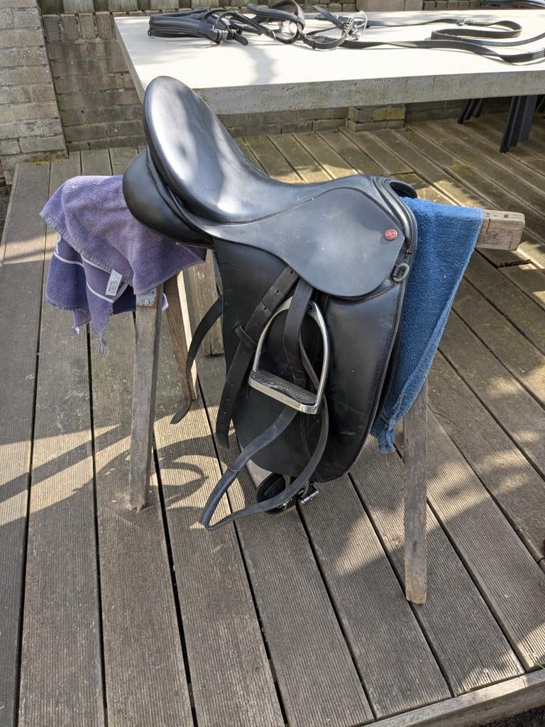 Paardenzadel met accesoires, Dieren en Toebehoren, Ophalen, Gebruikt, Recreatie