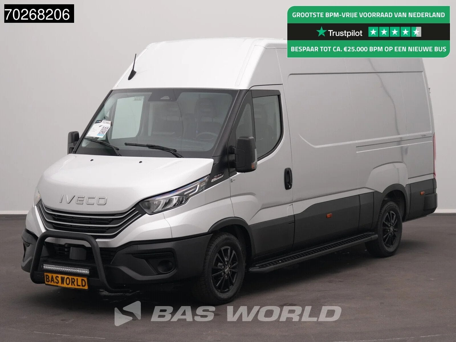 Iveco Daily 35S21 BPM VRIJ! 3.0L Automaat L2H2 Black Edition, Automaat, Stof, Euro 6, 4 cilinders