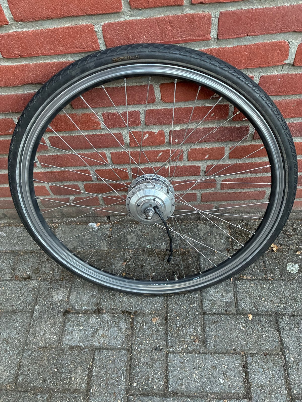 Stella voorwiel met motor 250W/40Nm, Gebruikt, Ophalen of Verzenden, Aluminium, Elektrische fiets