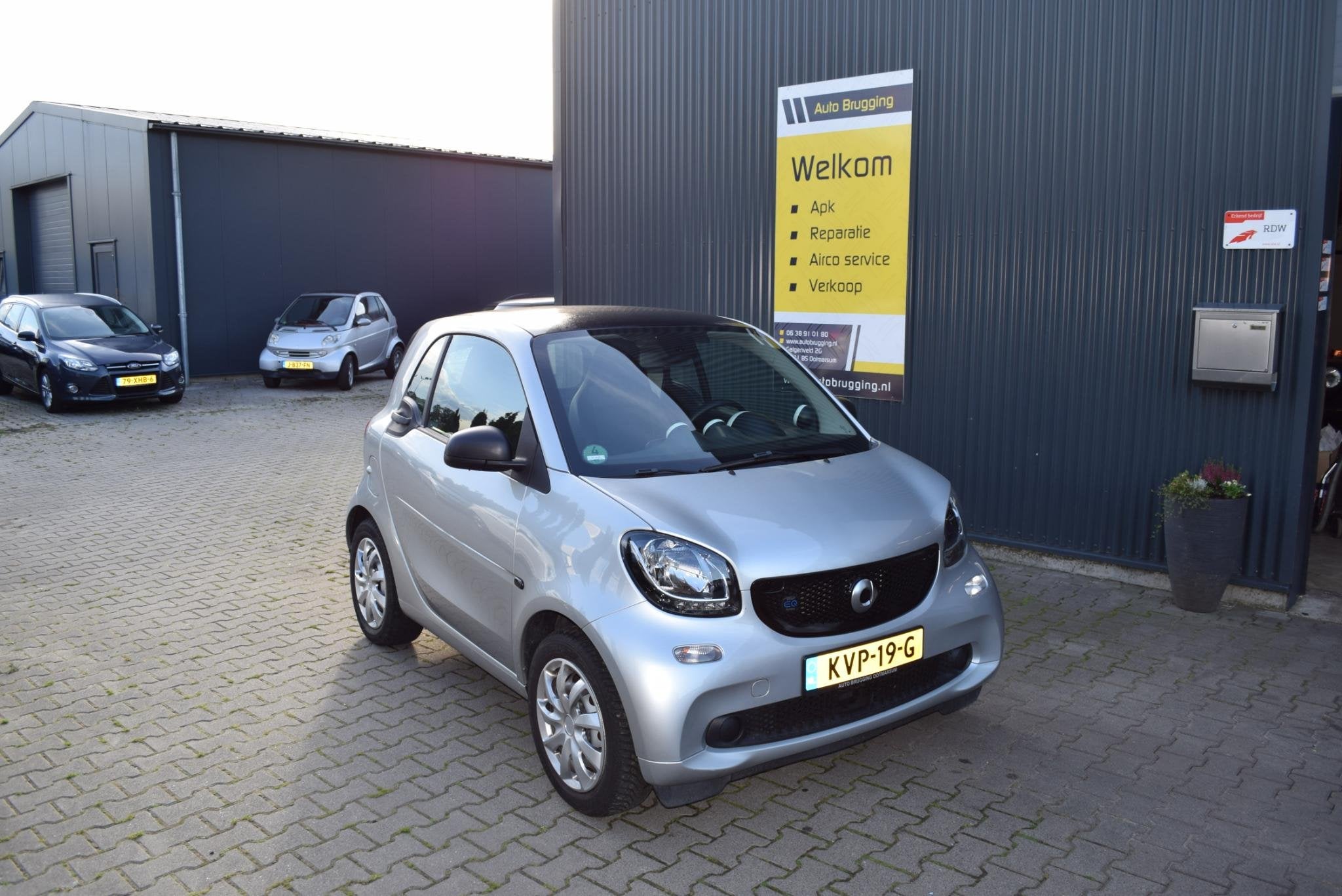 smart fortwo EQ perfect 18 kWh, Auto's, Automaat, Achterwielaandrijving, Gebruikt, 160 km