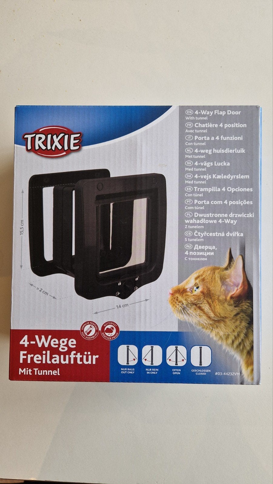 kattenluik  ( nieuw), Dieren en Toebehoren, Ophalen of Verzenden, Nieuw