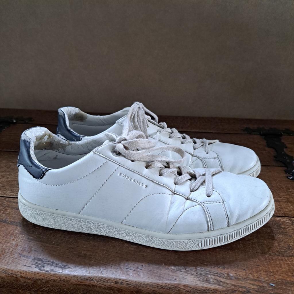 Bjorn Borg sneakers mt 44, Kleding | Heren, Schoenen, Ophalen, Wit, Gedragen, Sneakers of Gympen