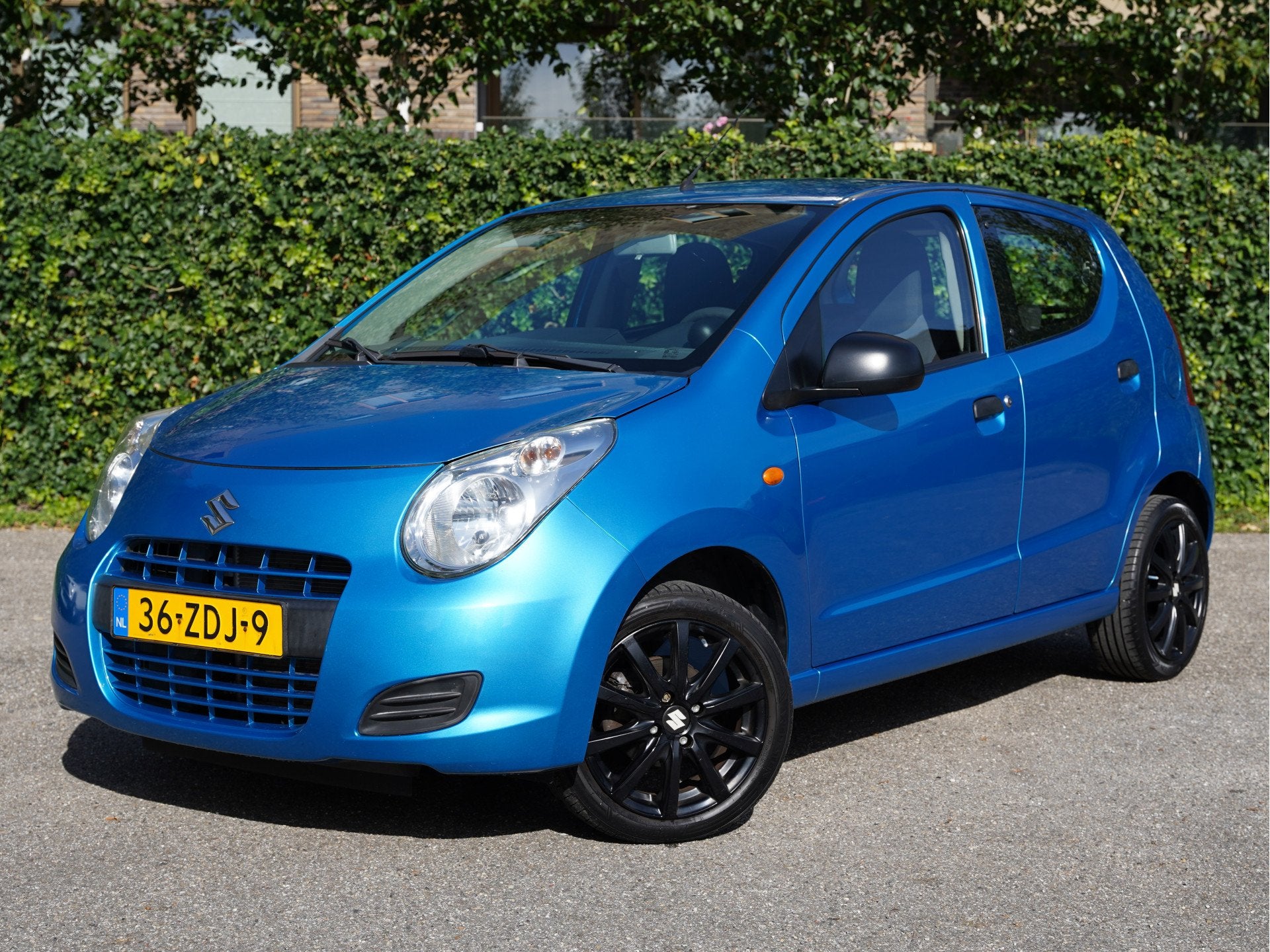 Suzuki Alto 1.0 Comfort VVT | Airco | Dealer Onderhouden, Auto's, Voorwielaandrijving, Stof, Gebruikt, Blauw