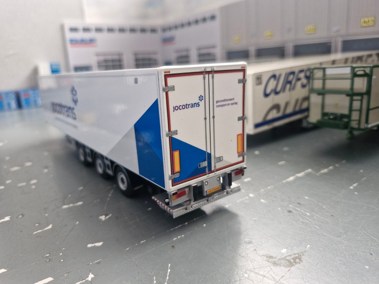 koeltrailer wsi jocotrans 2 assen gestuurd, Ophalen of Verzenden, Zo goed als nieuw, Bus of Vrachtwagen, Wsi