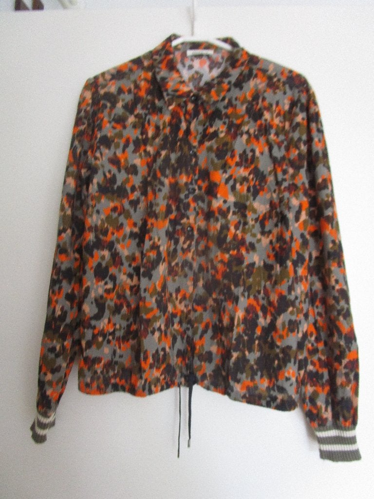 Anna Bleu blouse maat L lange mouw, Maat 38/40 (M), Anna  Bleu, Blauw, Ophalen of Verzenden